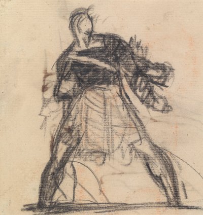 Estudio de un soldado de Benjamin Robert Haydon