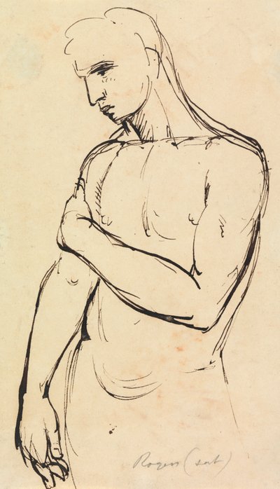 Estudio de un joven de Benjamin Robert Haydon