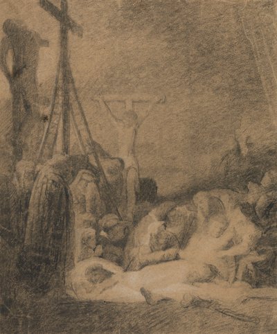 Estudio de la Crucifixión de Benjamin Robert Haydon