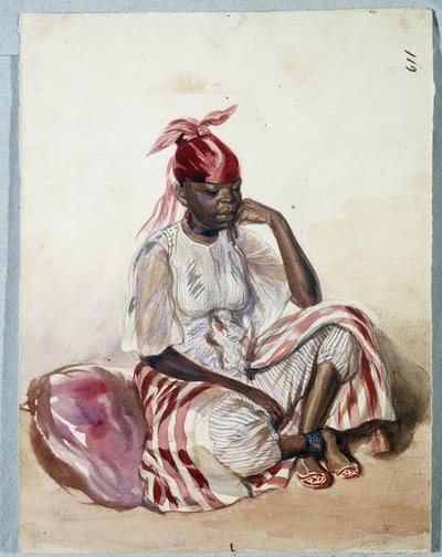 Negra en traje de Benjamin Roubaud