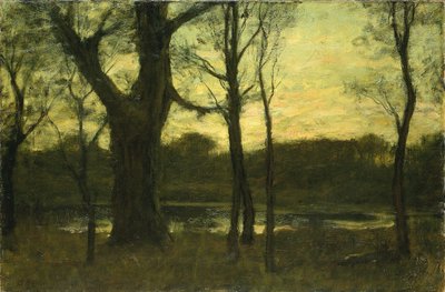Un estanque en el bosque de Benjamin Rutherford Fitz