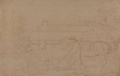 Una granja cerca de Windsor de Benjamin West