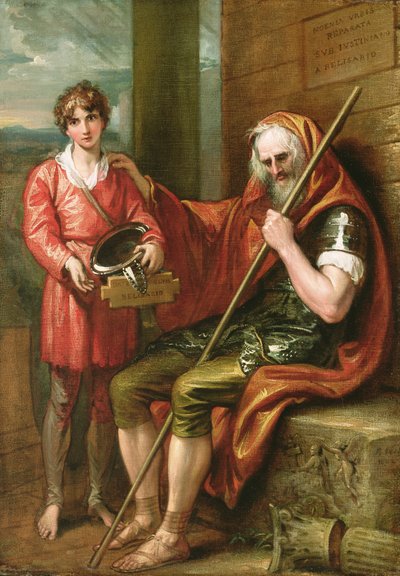 Belisario y el niño de Benjamin West