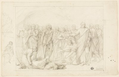 Muerte de Ananías de Benjamin West