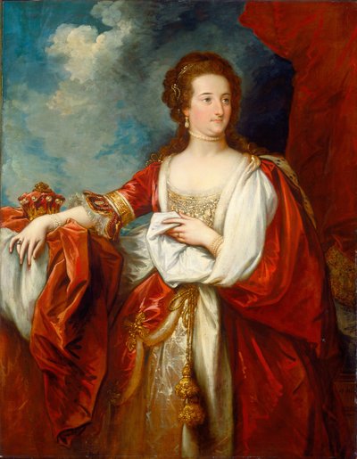 Elizabeth, condesa de Effingham de Benjamin West