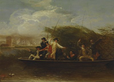 Caballeros Pescadores de Benjamin West