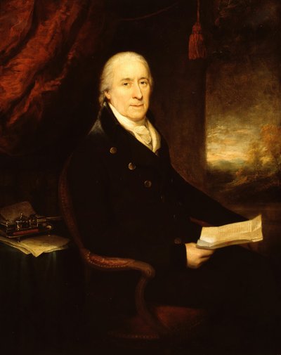 Retrato de un Hombre, 1790-99 de Benjamin West