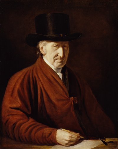 Autorretrato, 1819 de Benjamin West