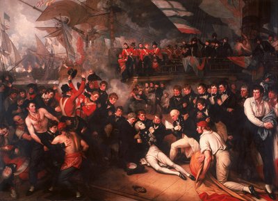 La muerte de Nelson de Benjamin West