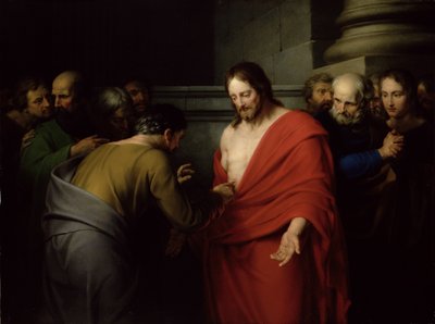 La incredulidad de Santo Tomás de Benjamin West