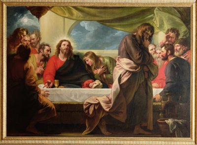 La Última Cena, 1786 de Benjamin West