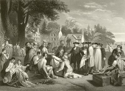 El tratado de William Penn con los indios de Benjamin West