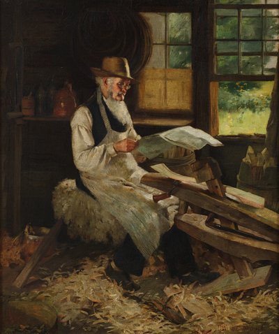 Un momento ocioso de Benjamin West Clinedinst