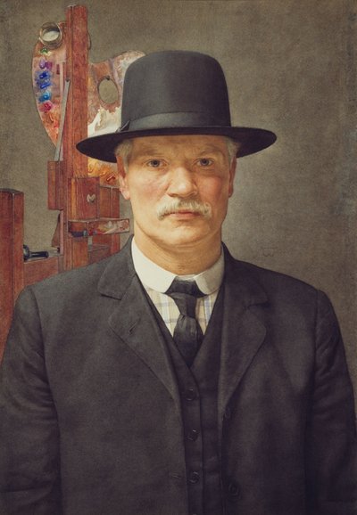 Autorretrato, 1914-16 de Benjamin Williams