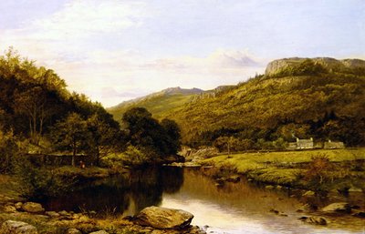 Una tarde agradable en Gales del Norte de Benjamin Williams Leader