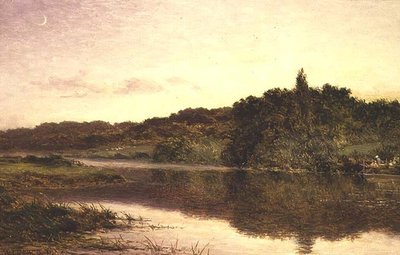 Una vista de Streatley de Benjamin Williams Leader