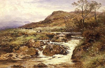 Verano cerca de Dolgelly, Gales del Norte de Benjamin Williams Leader