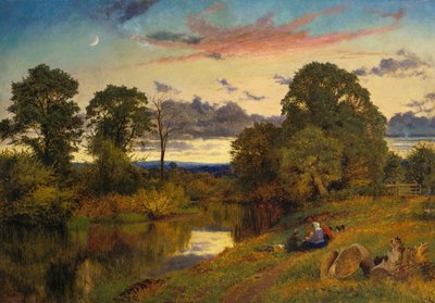 Puesta de sol de Benjamin Williams Leader