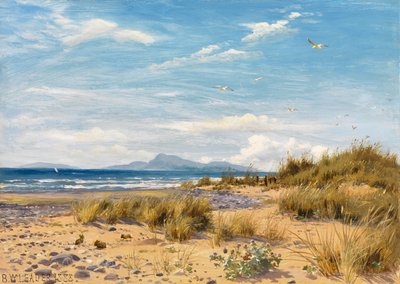 La costa de Carnarvonshire de Benjamin Williams Leader