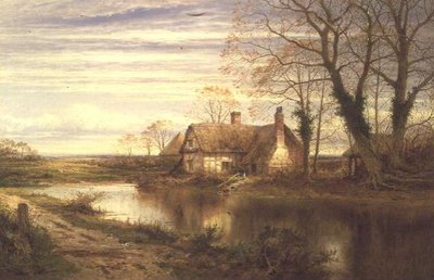 La cabaña junto al río de Benjamin Williams Leader