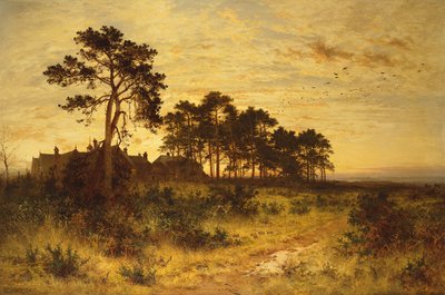 La hora de la tarde silenciosa de Benjamin Williams Leader