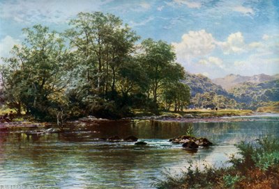 El arroyo en verano de Benjamin Williams Leader