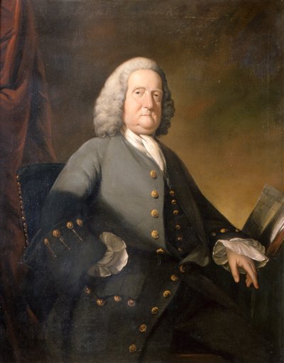 Dr Richard Russell FRS, c.1755 (óleo sobre lienzo) de Benjamin Wilson