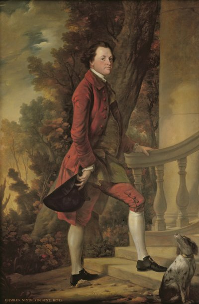 Retrato de Charles, 9º Vizconde Irwin de Benjamin Wilson