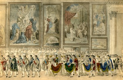 Cortejo nupcial de Napoleón y María Luisa de Austria, 1810, 1921 de Benjamin Zix