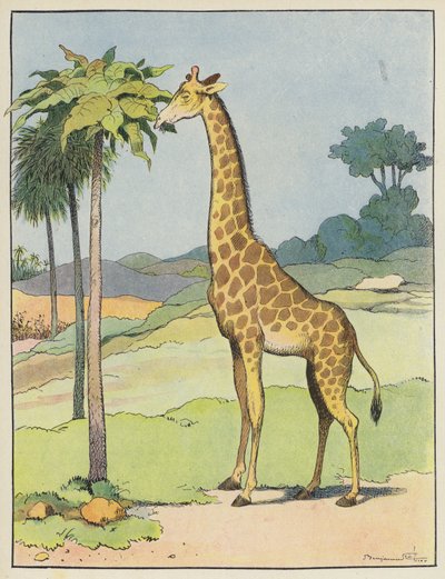 Jirafa de Benjamin Rabier