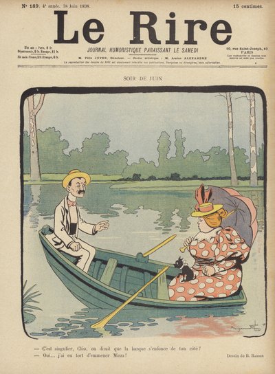 Ilustración para Le Rire de Benjamin Rabier