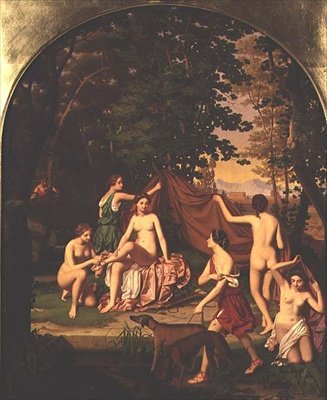 Diana y sus ninfas de Benno Friedrich Tormer