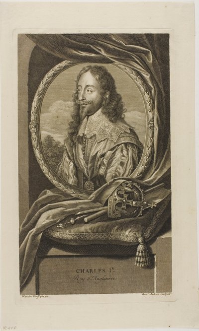Carlos I, Rey de Inglaterra de Benoit Audran I