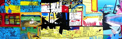 Bali ya no es la isla de los dioses, 2004 (óleo sobre lienzo) de Benoit Erwann Boucherot
