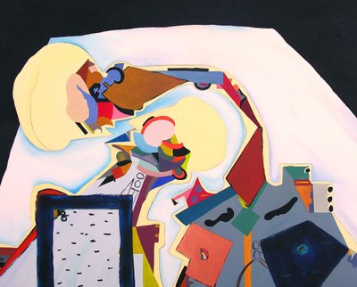 Dormeurs, 2000 (óleo sobre lienzo) de Benoit Erwann Boucherot