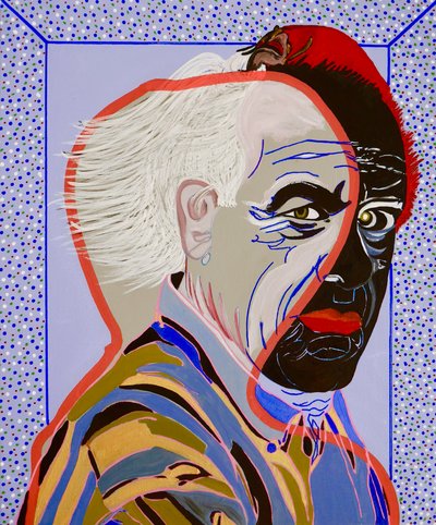 La nave de los locos : Marcel, 2020 (óleo sobre lienzo) de Benoit Erwann Boucherot