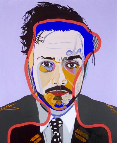 La nave de los locos : Ralph, 2020 (óleo sobre lienzo) de Benoit Erwann Boucherot