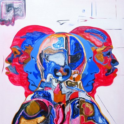 Robert M.  the boys, 2005 (óleo sobre lienzo) de Benoit Erwann Boucherot