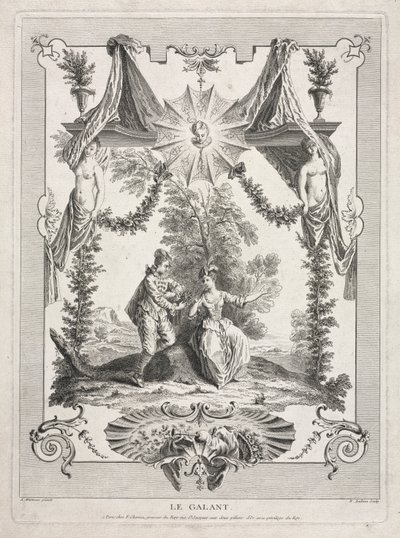 El galante de Benoit II Audran