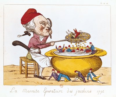 El Pote Purificador de los Jacobinos, 1793 de Benoit Louis Henriquez