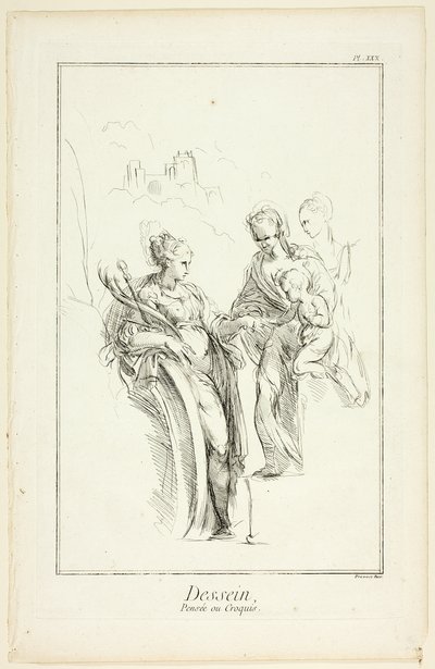 Diseño: Boceto, de la Encyclopédie de Benoit Louis Prevost