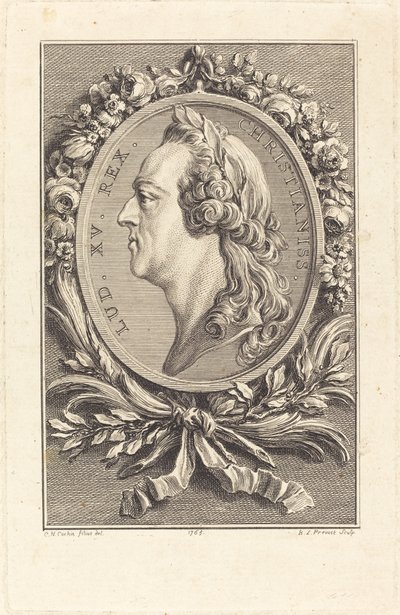 Luis XV de Benoit Louis Prevost