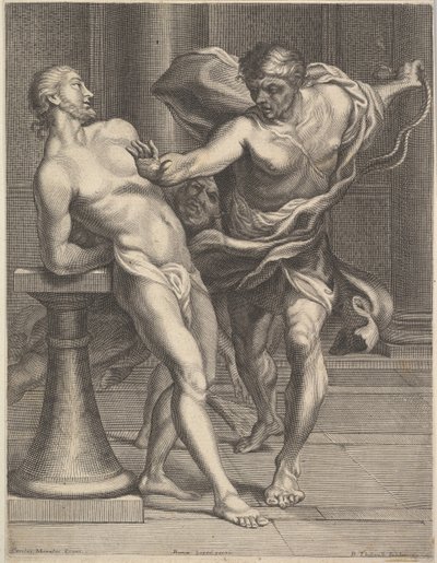 Flagelación de Cristo, 1680-1719 de Benoit Thiboust