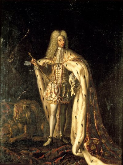 Rey Federico IV de Dinamarca y Noruega 1671-1730, ca. 1700 de Benoît Le Coffre