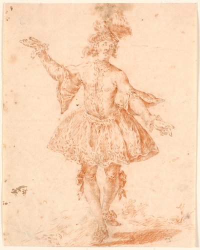 Figura teatral masculina de pie de Benoît Le Coffre