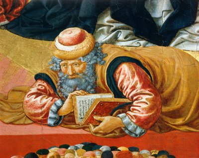 Filósofo árabe Averroes (detalle) de Benozzo di Lese di Sandro Gozzoli