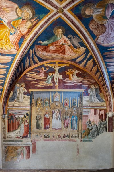 Capilla de San Jerónimo de Benozzo di Lese di Sandro Gozzoli