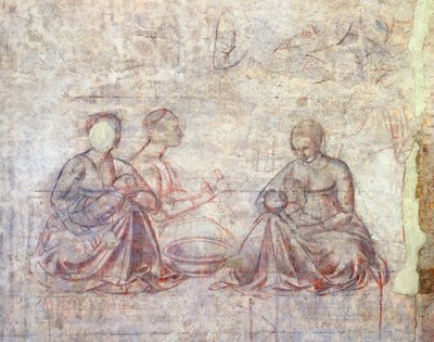 Historias de Jacob y Esaú (detalle) de Benozzo di Lese di Sandro Gozzoli