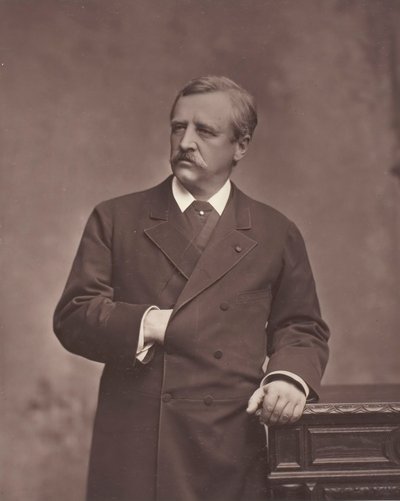 A. E. Nordenskiold geólogo y mineralogista sueco, nacido en Finlandia, 1832-1901, c. 1880 de Benque