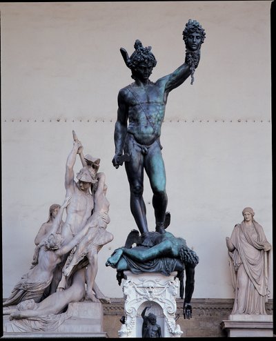 Perseo con la cabeza de Medusa, 1545-54 de Benvenuto Cellini
